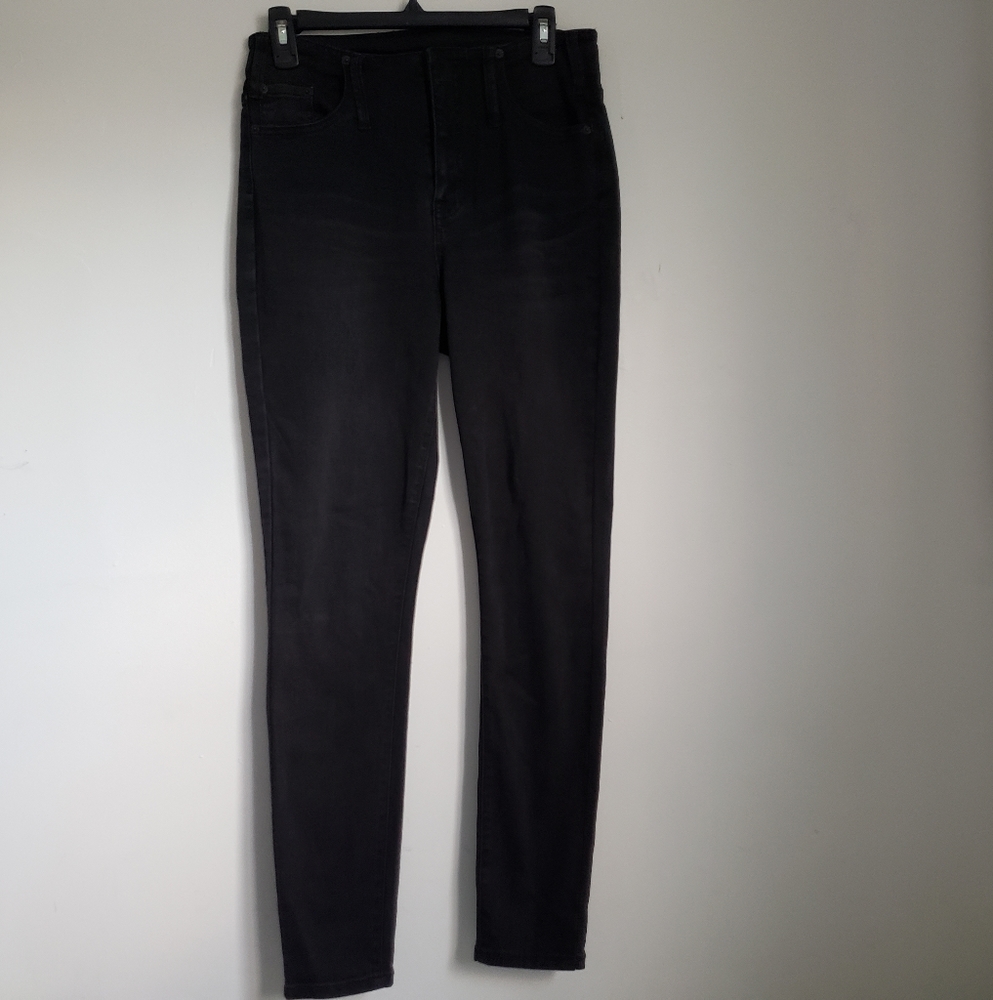Fashion Nova High Waisted Black Skinny Jean's